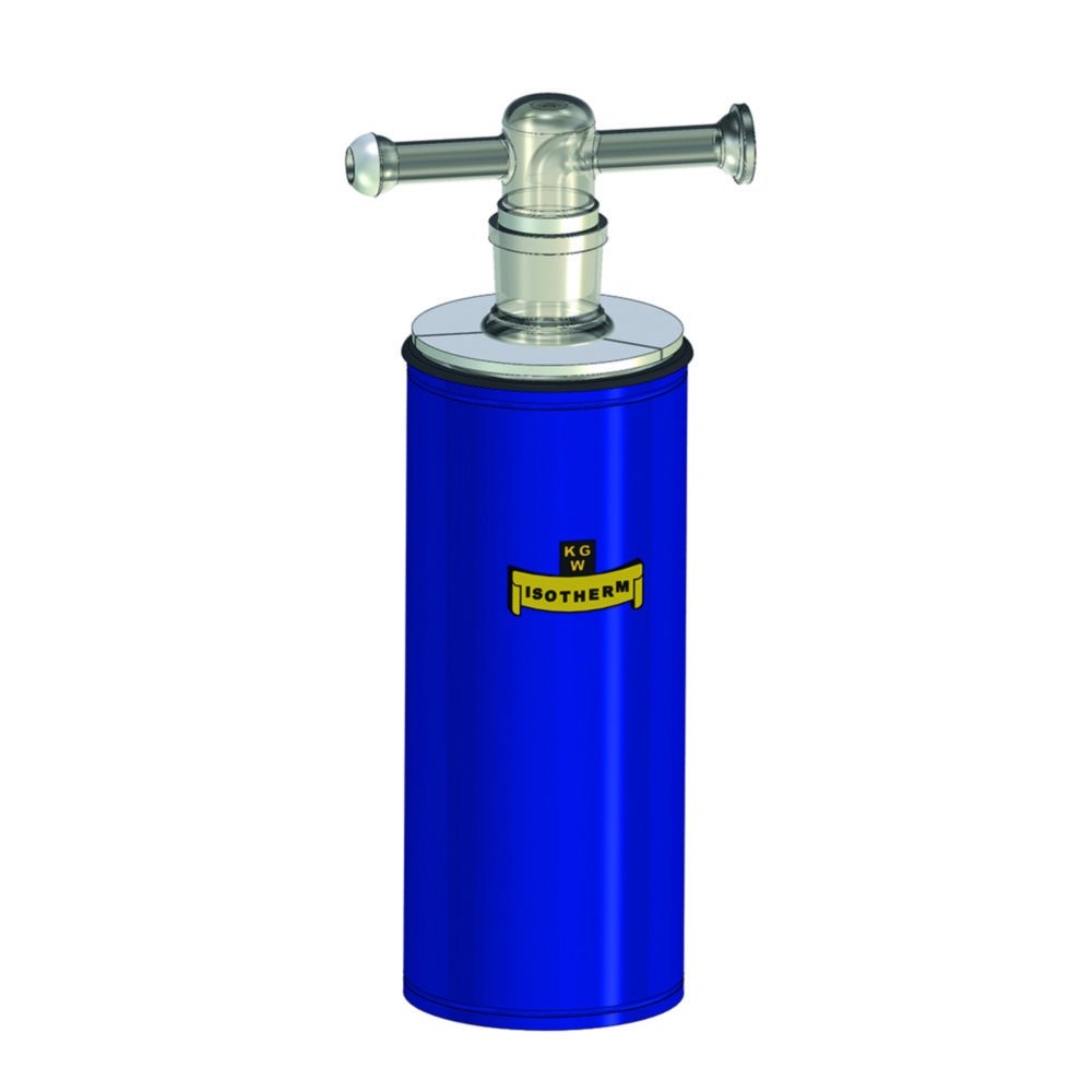 Cold traps with Dewar flask, borosilicate glass 3.3, two-piece, standard version | Type: KF 29-OK-Z