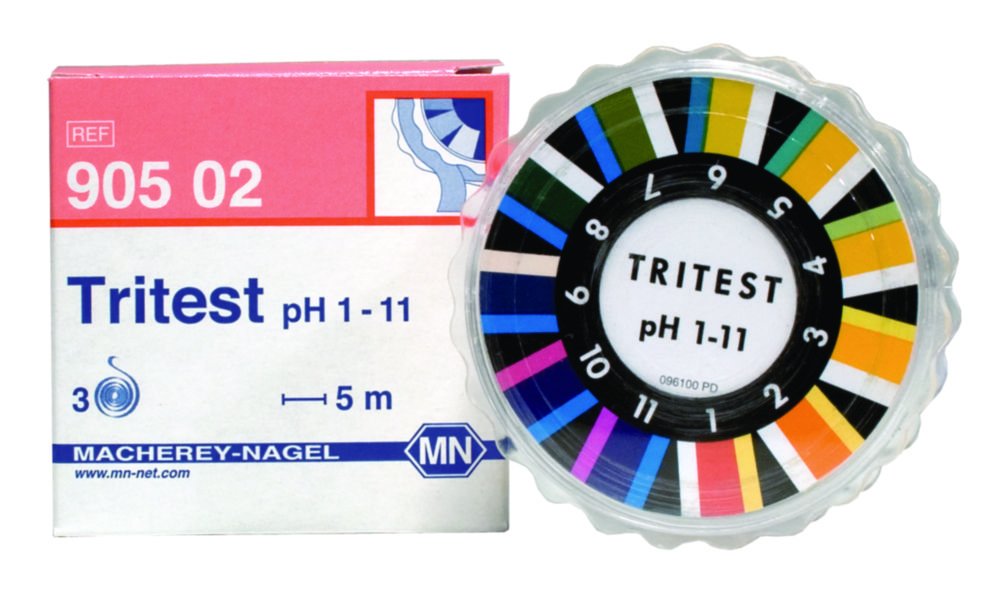 Papier indicateur Tritest | Plage pH: 1 ...11