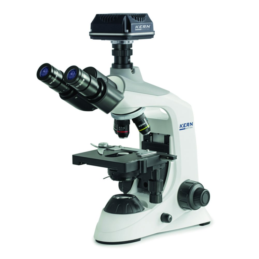 Transmitted light microscope-digital set OBE, with C-mount camera