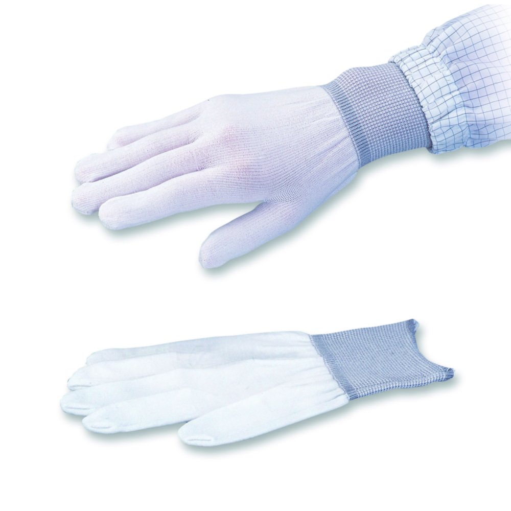 Sous-gants ASPURE cool, blancs, en polyester | Taille du gant: XL