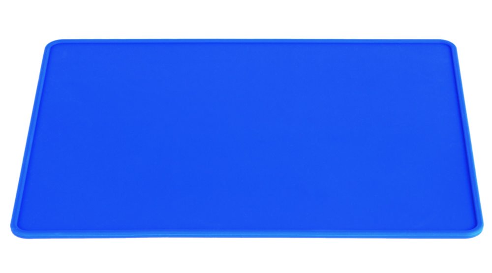 Tapis de laboratoire Workstation Lab Mat, silicone | Couleur: bleu