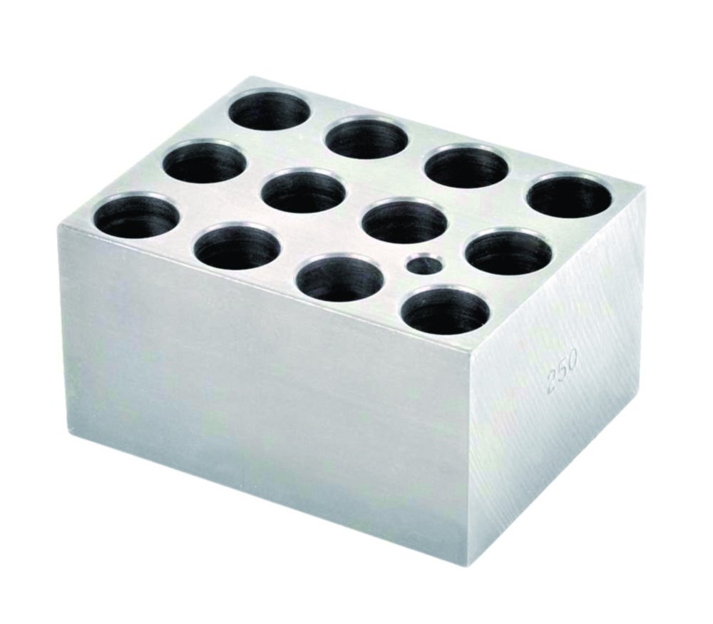 Blöcke für Mikrozentrifugen- und Zentrifugenröhrchen für Blockthermostate | Für: 15 ml konische Röhrchen