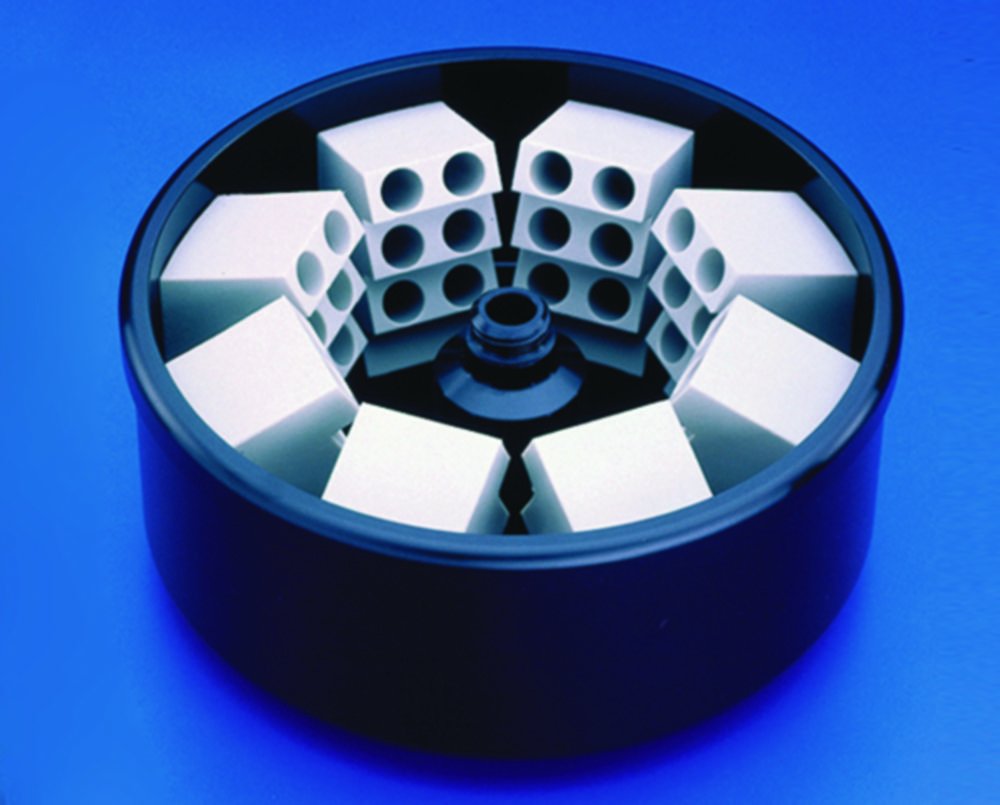 Rotoren und Zubehör für Biofuge primo / primo R | Typ: Reduziereinsatz für Mikrolitergefäße 4 x 1,5 ml