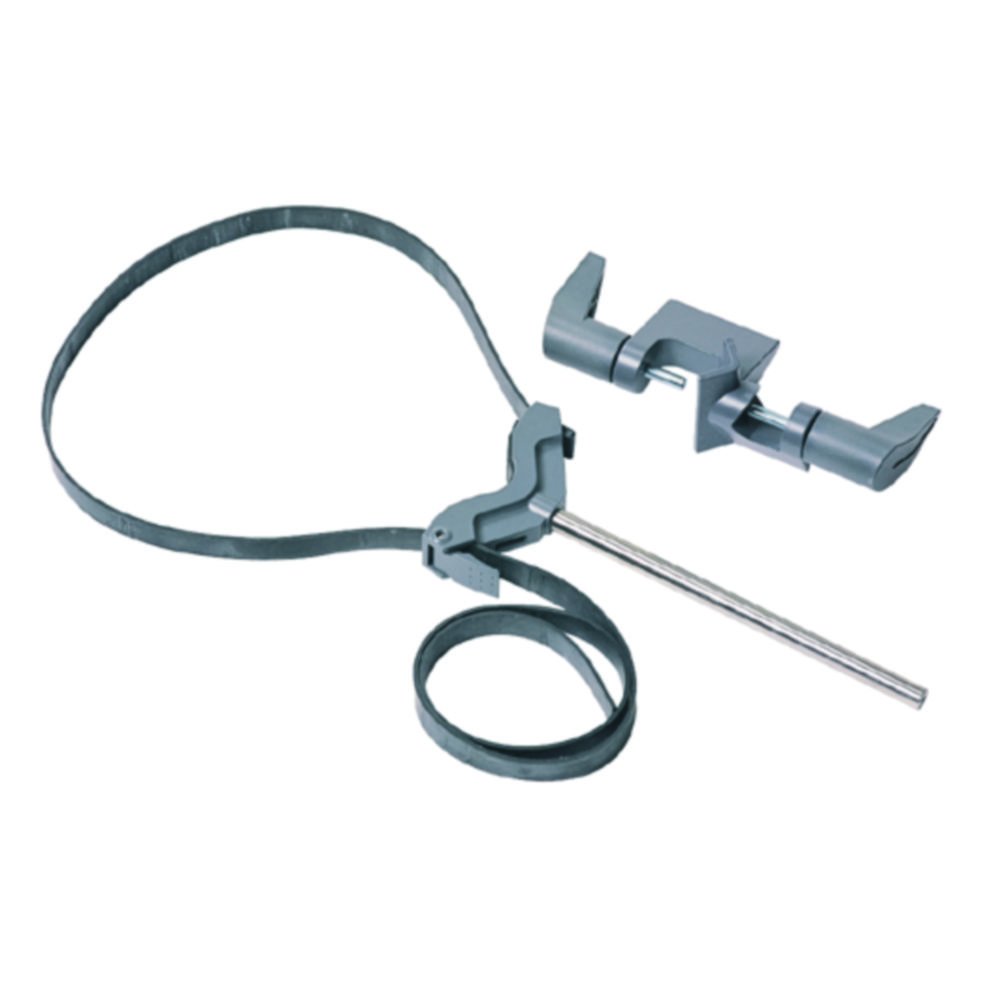 Strap clamps for overhead stirrers an Disperser T 50 digital ULTRA-TURRAX®