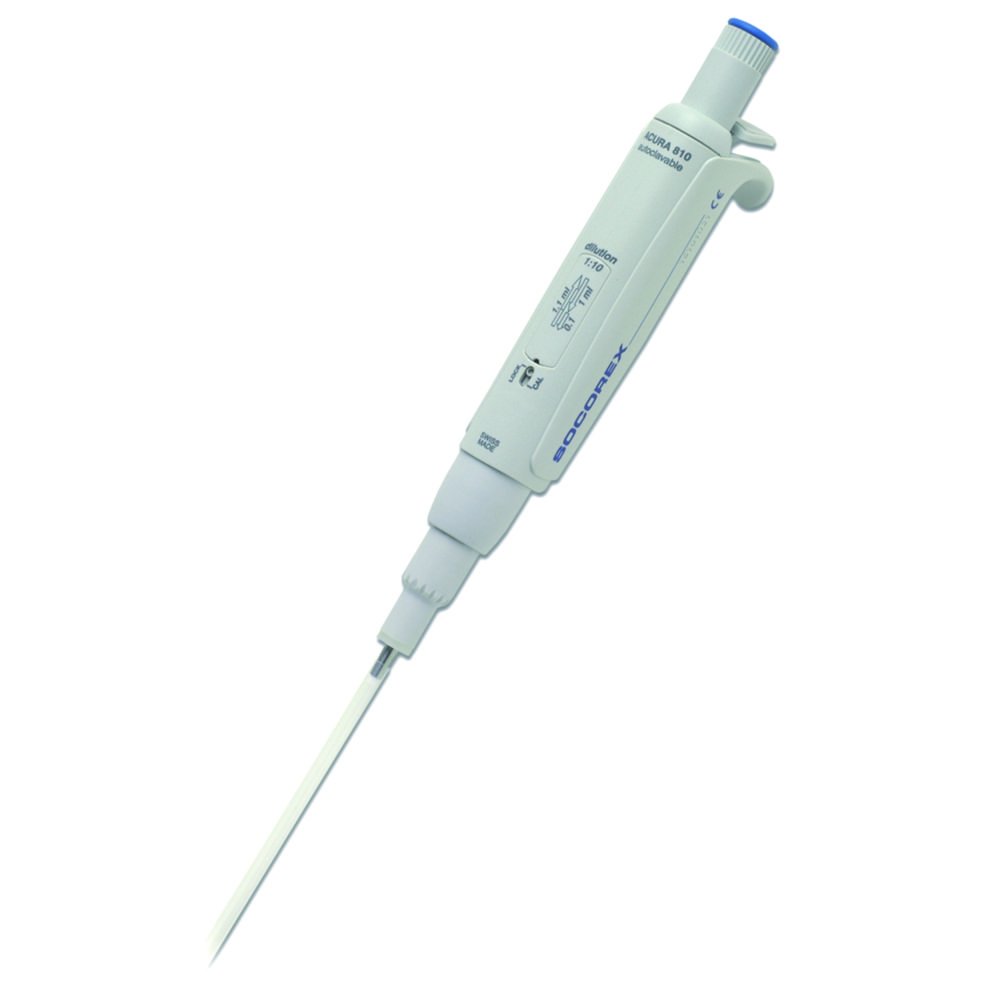 Pipette à dilution Acura® manual 810, volume fixe