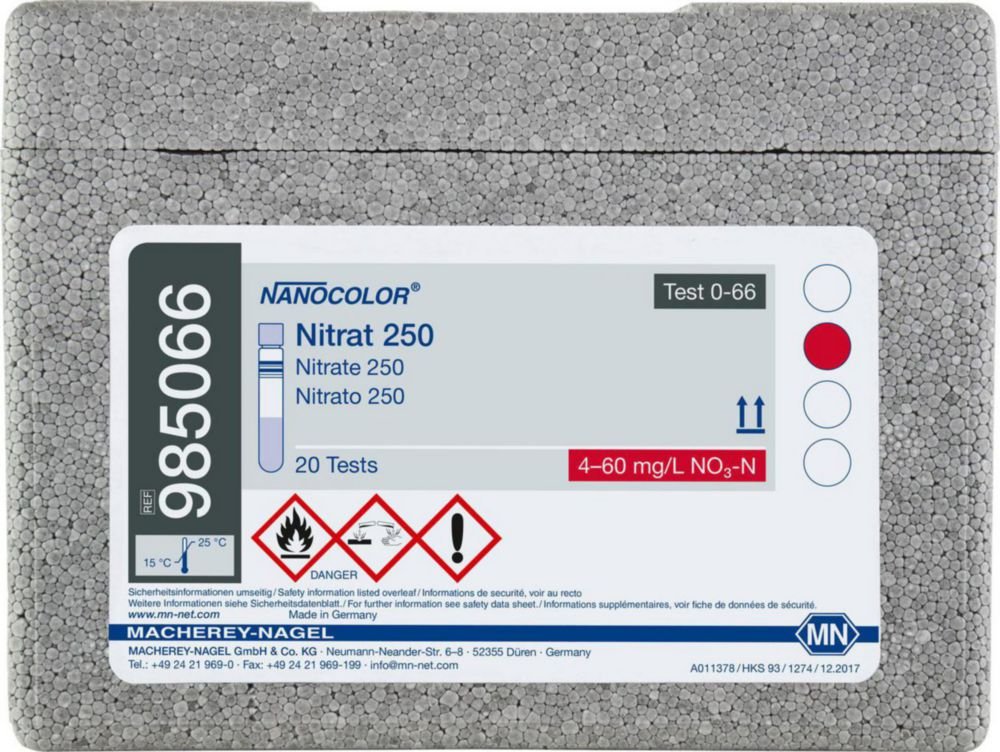 Rundküvettentests NANOCOLOR® Nitrat / Nitrit