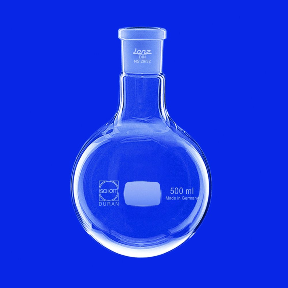 Round bottom flasks with conical ground joint, DURAN® | Nominal capacity: 1000 ml