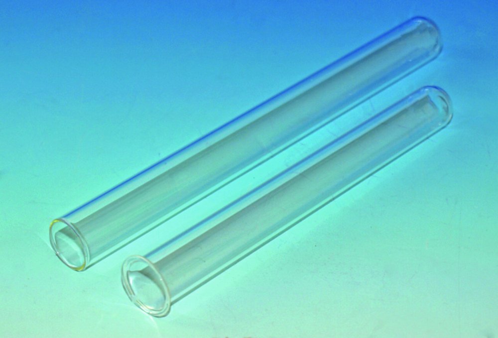 Reagenzgläser ELKA, mit Bördelrand, AR-Glas® | Abmessungen (ØxL): 20 x 180 mm