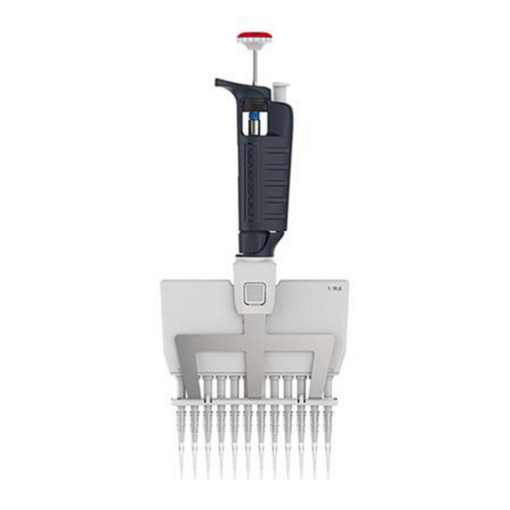 Multichannel microliter pipettes, Pipetman®, variable | Capacity: 1 ... 10 µl Multichannel microliter pipettes, Pipetman®, variable | Capacity: 1 ... 10 µl
