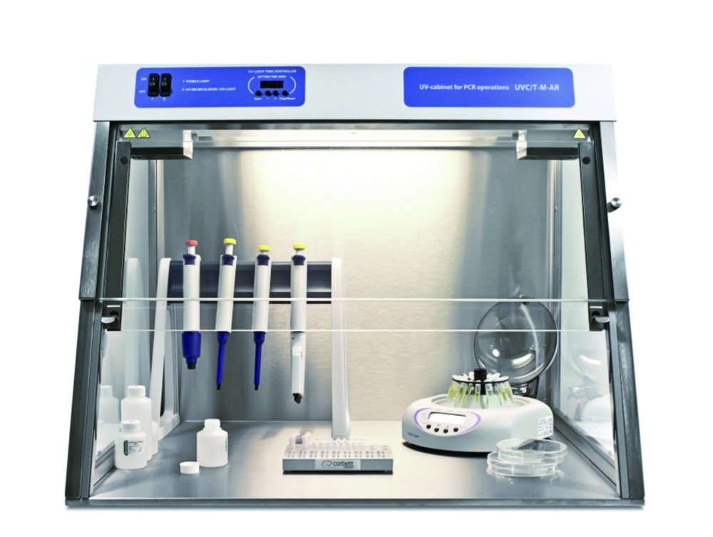 Hotte de table UV/PCR UVT-B-AR | Type: UVC/T-M-AR