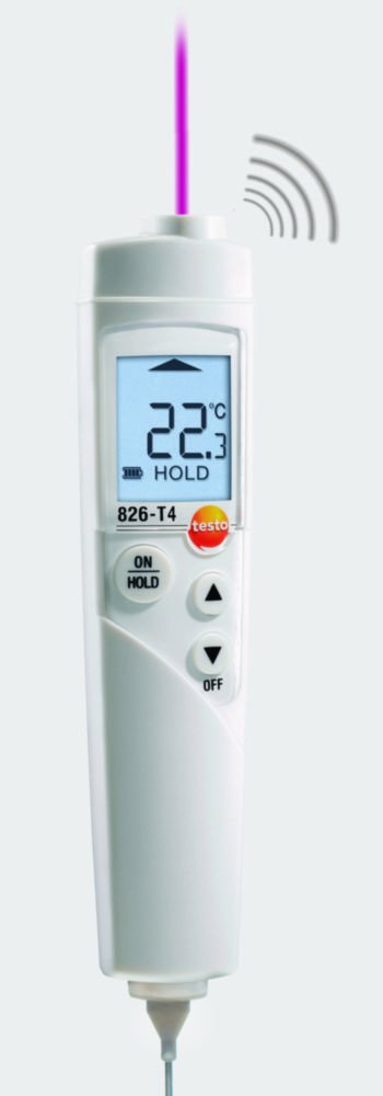 Infrared thermometers, testo 826 series | Type: 826-T4