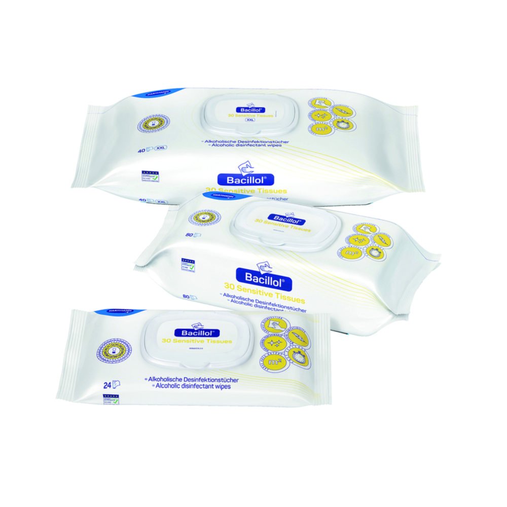 Lingettes désinfectantes Bacillol® 30 Sensitive