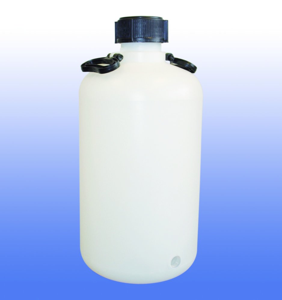 LLG-Ballonflasche, Enghals, HDPE | Nennvolumen: 5 l