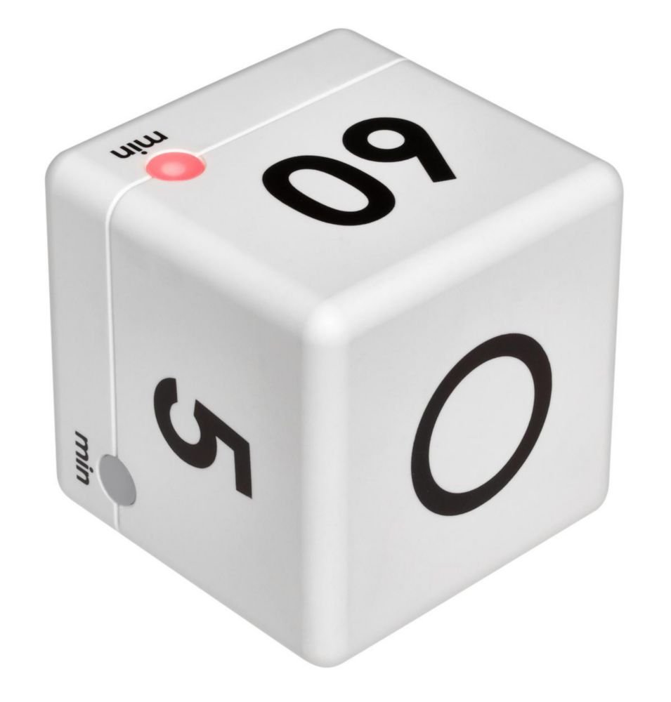 Kurzzeitwecker Cube Timer | Typ: 5 - 15 - 30 - 60 Minuten