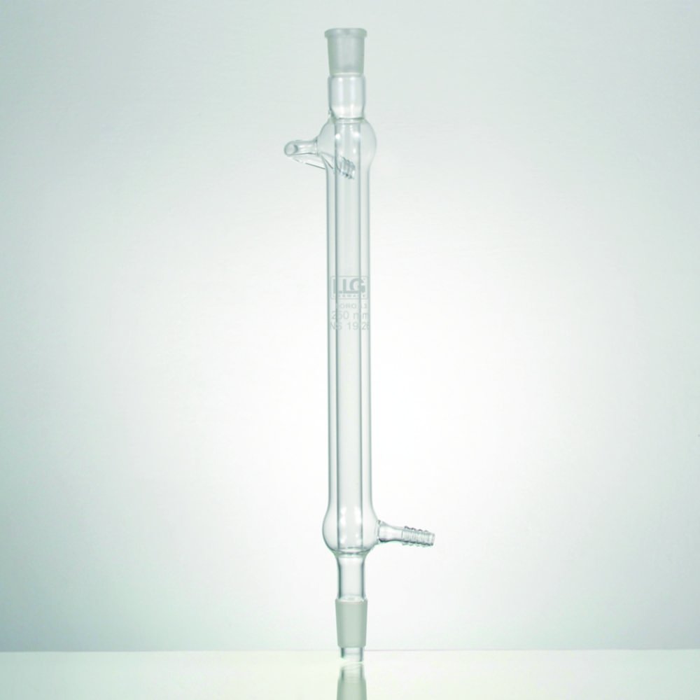 LLG-Kühler nach Liebig, Borosilikatglas 3.3, Glasolive | Mantellänge mm: 250