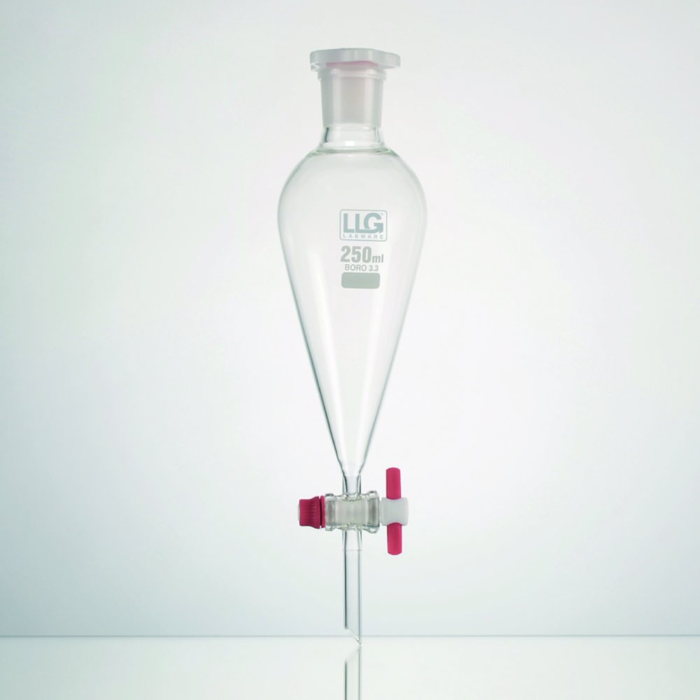 LLG-Scheidetrichter, konisch, Borosilikatglas 3.3 | Nennvolumen: 50 ml