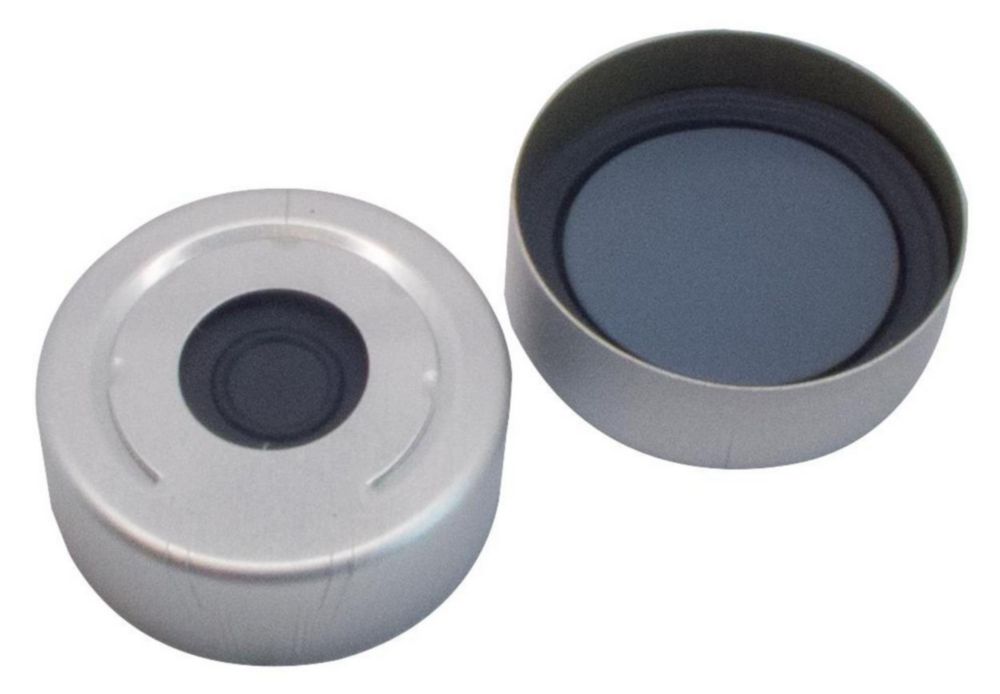 LLG-Headspace Seals ND20 (Pressure Release Caps), Aluminium, ready assembled