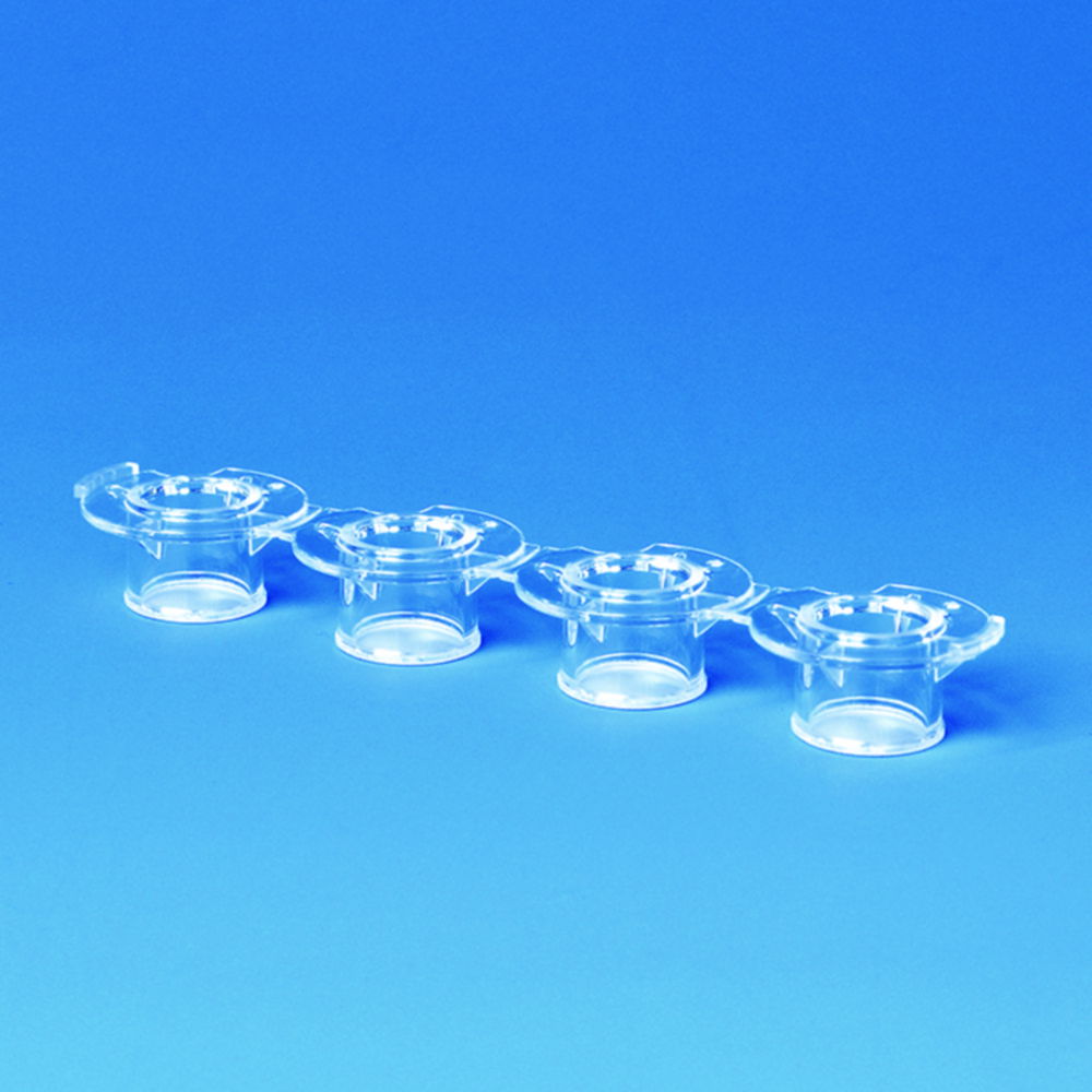 Bandes d'inserts BRANDplates®, cellGrade™ plus, parois lisses